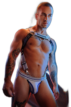 Breedwell Gymnetixxx Body Harness White
