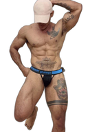 Men's Sexy Butt-Lifting Sporty U-Pouch Large Thong & Strings