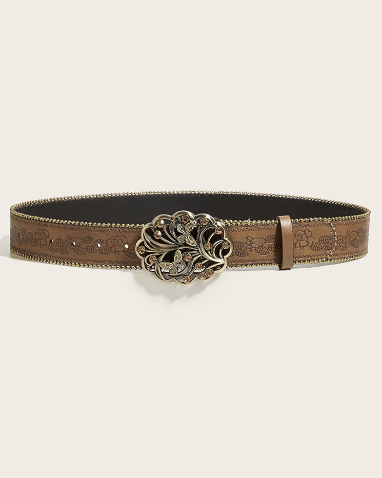 Punk Snap Button Casual Belt