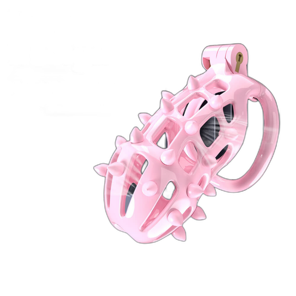 Gorse - Spiked Cock Cage - Chastity Cage With Urethral Sound