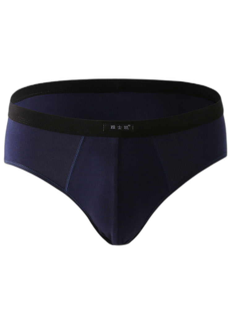 4 Pack Cotton Support U Convex Pouch Briefs