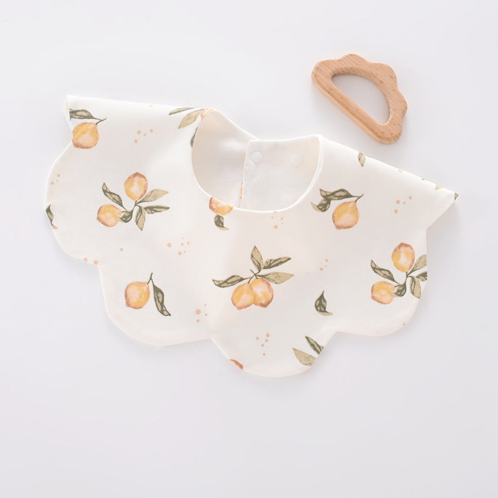Pure Cotton Waterproof Baby Bib | Anti-Rash Drool Bib Newborn