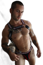 Breedwell Gymnetixxx Body Harness Red
