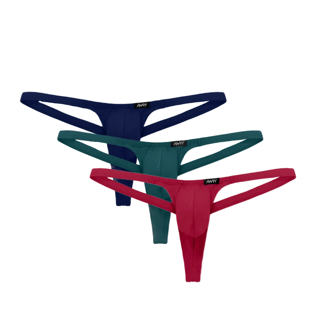 3 Pack PULSE V-String Thong