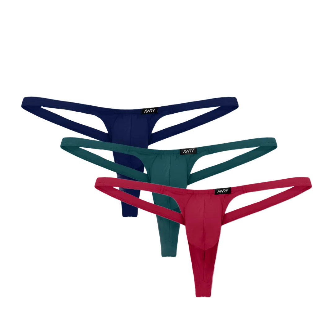 3 Pack PULSE V-String Thong
