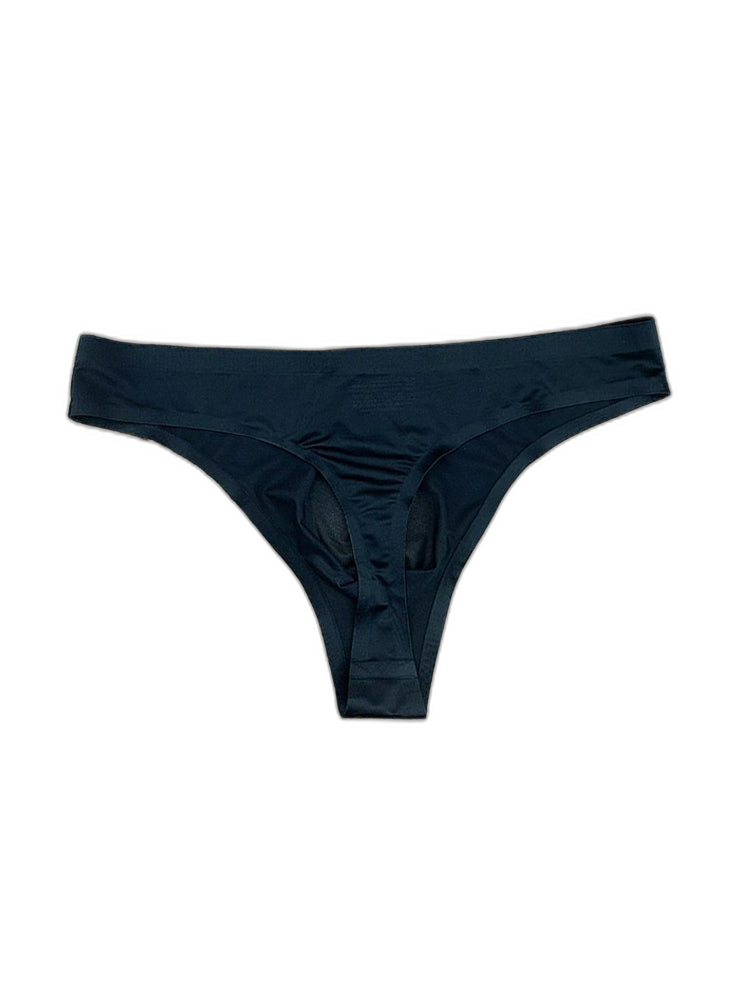 4-pack Men's Sexy Solid Color Letter Seamless Thong