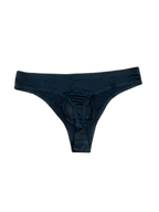 4-pack Men's Sexy Solid Color Letter Seamless Thong