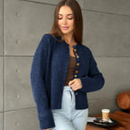 New Colorful-button Knitted Cardigan FallWinter 2025 New Arrival