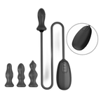 Inflatable Butt Plug - 10 Frequency Anal Vibrator - Anal Trainer