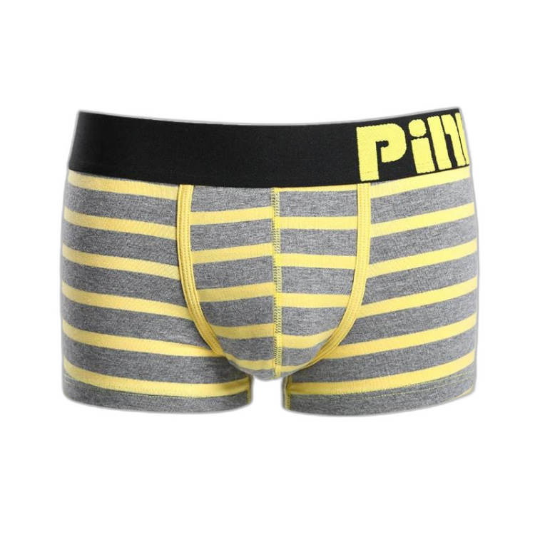 Pink Hero Simple Striped Boxers