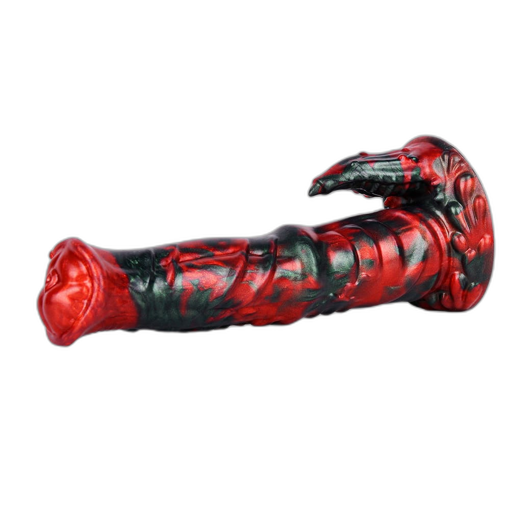 RedRavager – 9 Inch Fantasy Dildo – Horse Dildo with Tentacle Branch