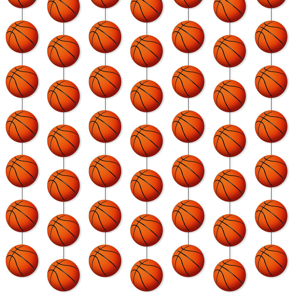 Faccito 8 Pcs Basketball Party Banner Garland | Sports Theme Party Decorations