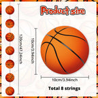 Faccito 8 Pcs Basketball Party Banner Garland | Sports Theme Party Decorations