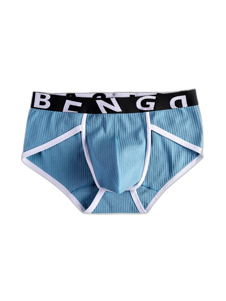 4-pack Men's Ultra-Soft Breathable Cotton High-Stretch Briefs 