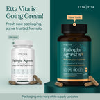 Organic Fadogia Agrestis 600mg for Natural Test Support – 60ct, 2x Purity, 3x Absorbent – Athlete Approved