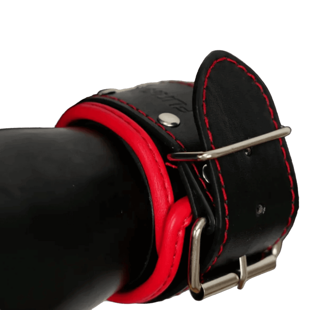 Harness, Cuff, Collar Bundle Red