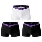 ADANNU Blue Classic Boxers (3 Pack)