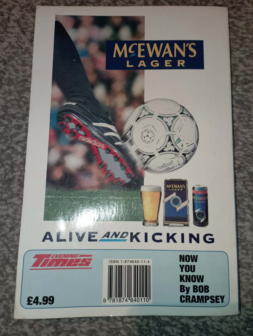 BOOK : NOW YOU KNOW ABOUT RANGERS