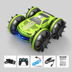 2.4G 4WD Stunt Car Watch Dual Remote Control Children's Toy Car