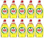 10 x Fairy Lemon Washing Up Liquid With Liftaction 320 Ml