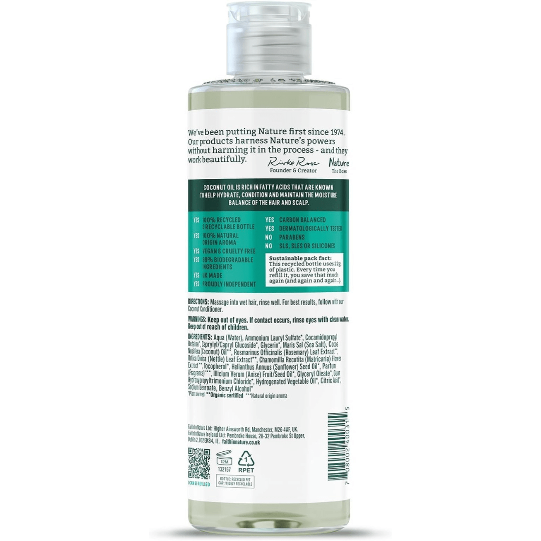 Faith In Nature Kokos-Shampoo – 400ml