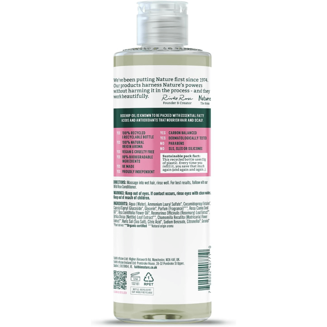 Faith In Nature Wildrosen-Shampoo – 400ml