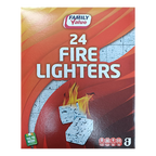 24 x Family Value Firelighter 24Pk