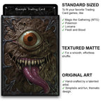 Fantasy North Book of Fiends: 100 Textured Matte Card Sleeves for MTG, Pokemon & More