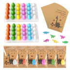 FASBET 48 Sets Dinosaur Party Favors – Dino Eggs with Hatching Cards