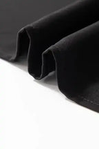 Black Lace Sleeve V-Neck Blouse Women UK | Elegant