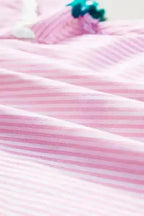 Sky Blue Striped Ruffled Sleeve Blouse Women UK | Rick Rack