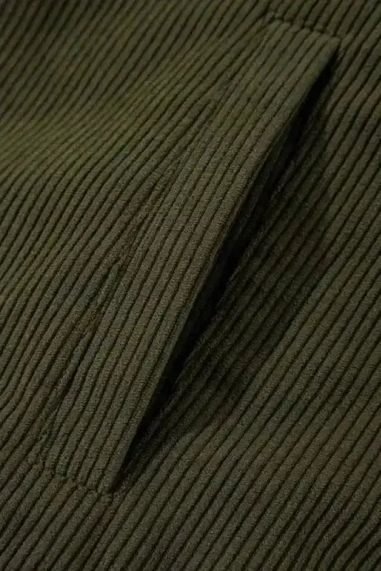 Corduroy Fleece Bomber Jacket Women UK