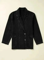 Black Denim Jacket Women UK