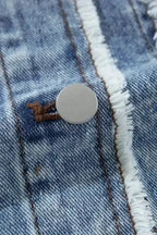 Tartan Plaid Denim Jacket Women UK