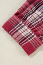 Tartan Plaid Denim Jacket Women UK