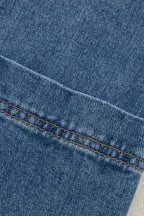 Lapel Denim Jacket Women UK
