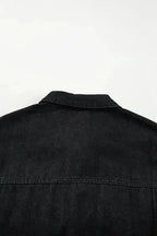 Raw Hem Denim Jacket Women UK