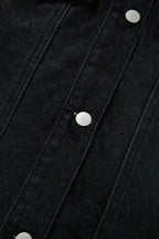 Raw Hem Denim Jacket Women UK