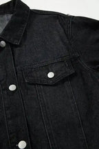 Raw Hem Denim Jacket Women UK