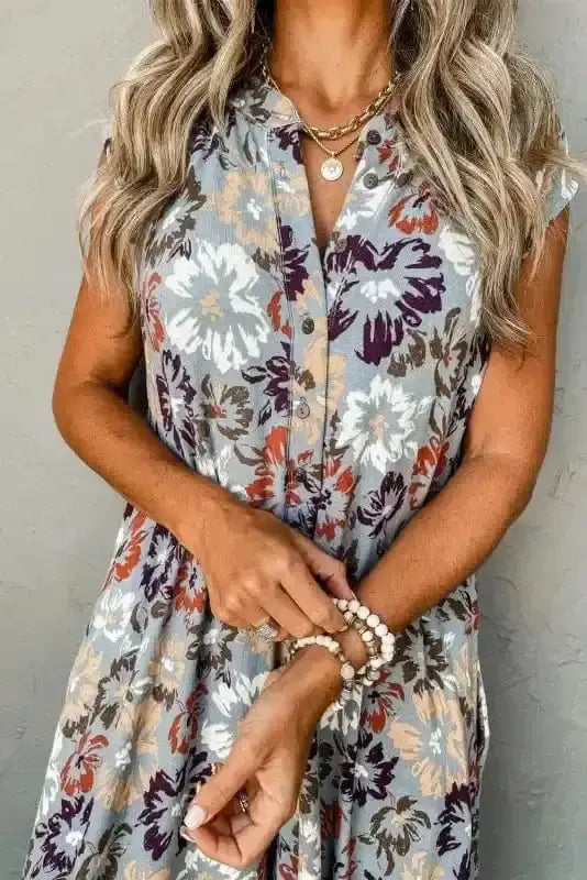 Lush Floral Statement Jumpsuit