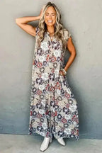Lush Floral Statement Jumpsuit