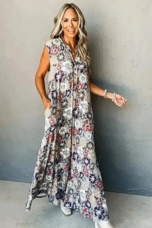 Lush Floral Statement Jumpsuit