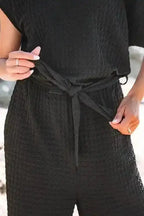 Shadow Check One Shoulder Jumpsuit Women UK