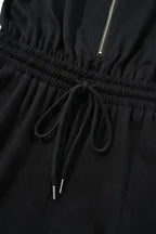 Zipped Elegance Casual Jumpsuit Women UK