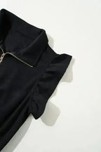 Zipped Elegance Casual Jumpsuit Women UK