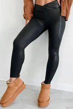 High Waist Leggings with Pockets