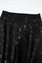 Black Faux Leather High Waist Leggings Women UK