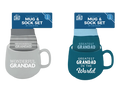 Grandad's Mug & Sock Set one supplied