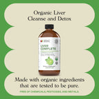 Complete Natural Products Liver Complete 12oz – Organic Liquid Liver Support & Detox