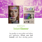 Fazit Makeup Patches – Sprinkled Speckles Glow Up Glitter Patches for Face